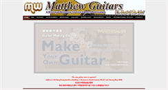 Desktop Screenshot of matthewguitar.com